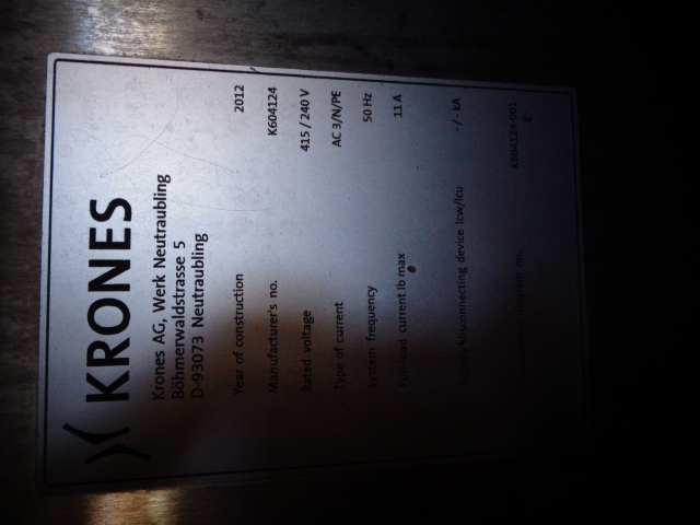 Krones AG Labelling Module Twin head labelling module