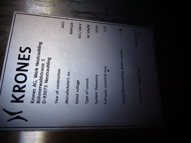 Krones AG Labelling Module Twin head labelling module