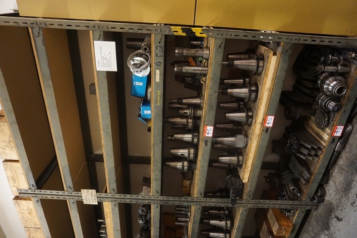 Qty of ISO 60 Tooling with Racking