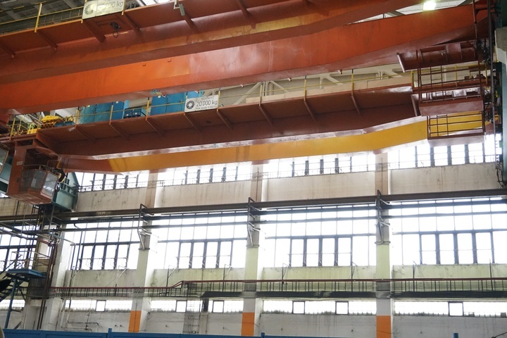 Sub 20,000kg Twin Beam Overhead Travelling Gantry Crane