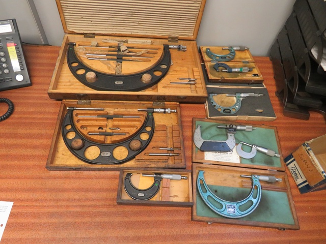 Qty of Imperial Micrometers