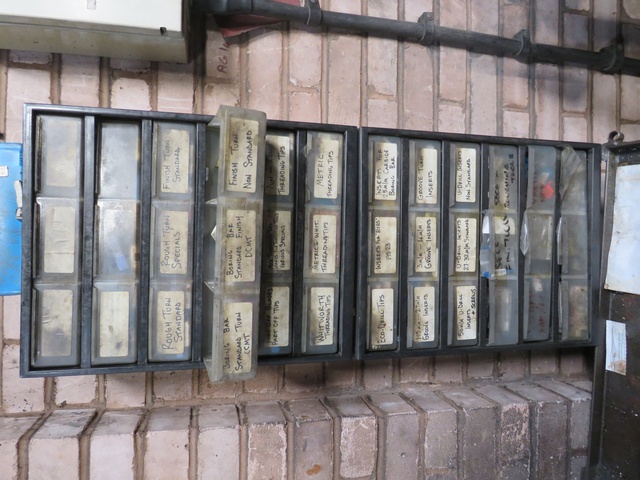 Storage Boxes with Carbide Tips