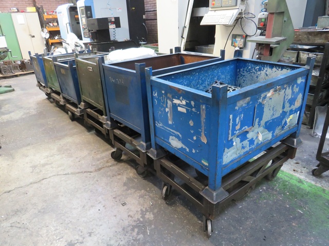 Stillages on Mobile Trolley x (6)