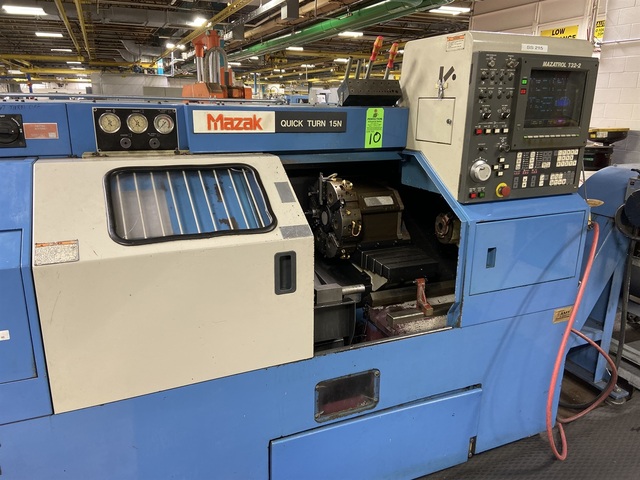 MAZAK QT15 NU CNC Turning Center