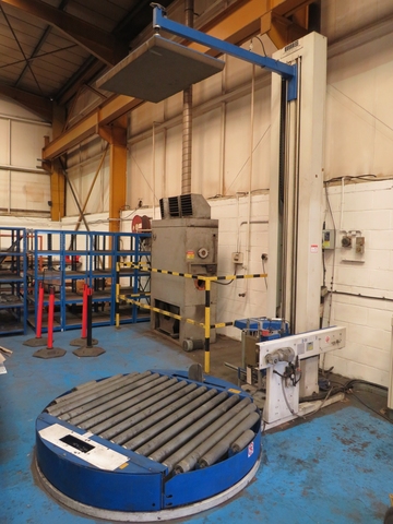 Officina Meccanica Sestese Model AV190 Auto Automatic Pallet Wrapping Machine