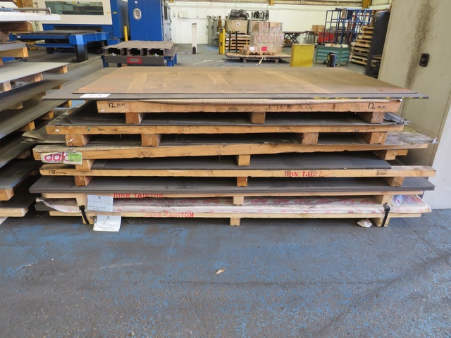 Qty Material Stock - Sheet Metal