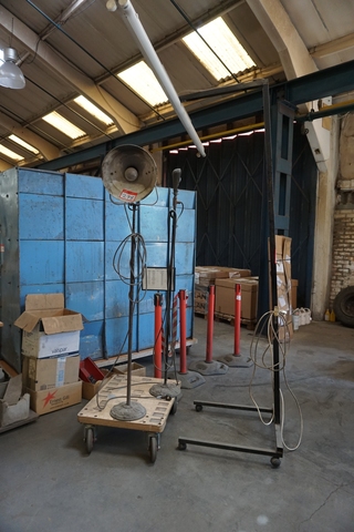 Qty of Lights and Tape off Hand Rails