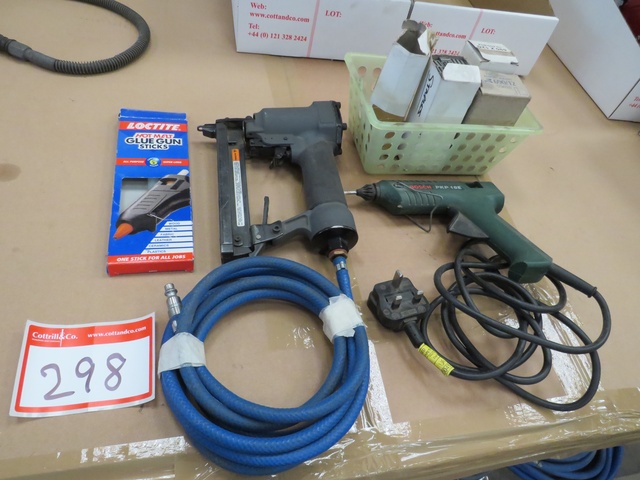 Air Stapler and Electric Glue Gun