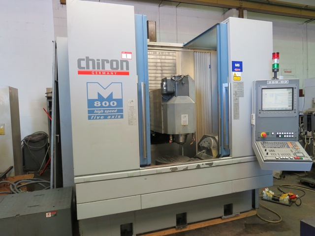 Chiron Mill 800 5-Axis High Speed Vertical Machining Centre