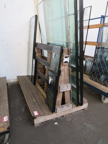 A Frame Static Wooden Rack (2) 2m, (1) 2.4m, (3) 1.5m, (1) 2.7m