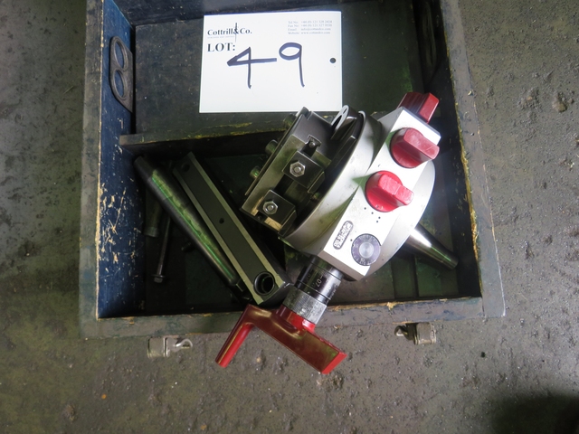 D'Andrea TA120 30 Taper Boring Head