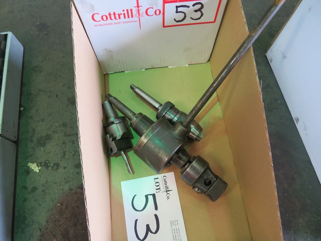 Tapamatic with Morse Taper and Chuck with Morse Taper