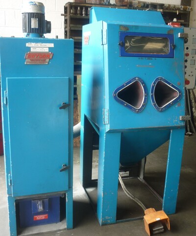 Guyson Shot Blast Cabinet & Dust Extractor
