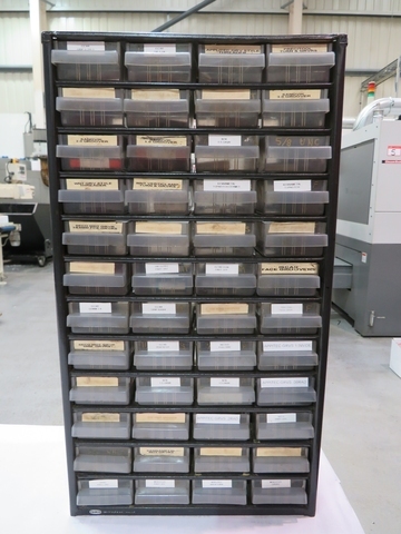 Storage Rack with Qty Carbide Tips