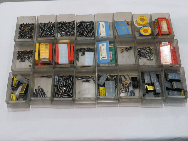 Storage Rack with Qty Carbide Tips