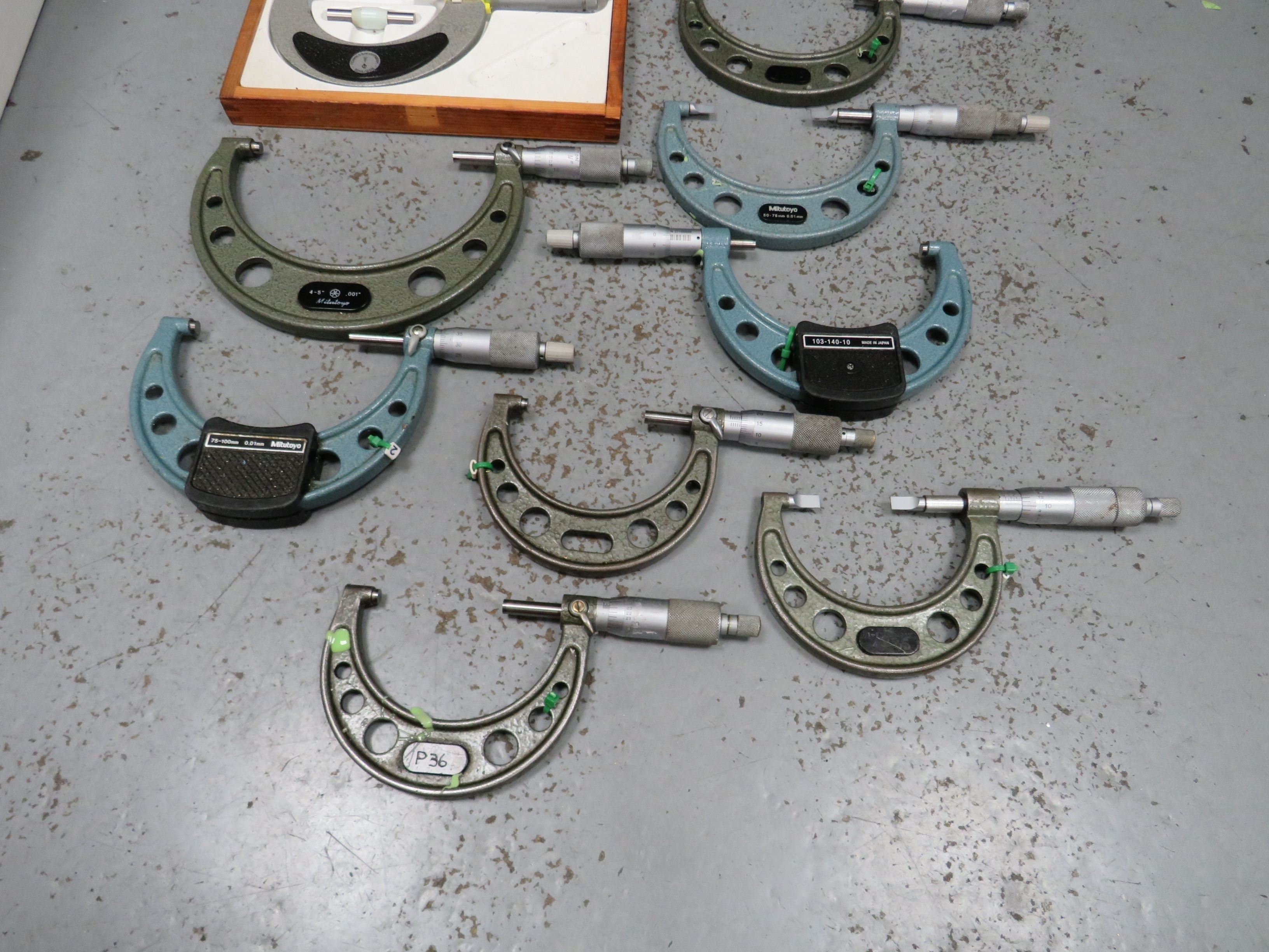 Qty of Metric Micrometers
