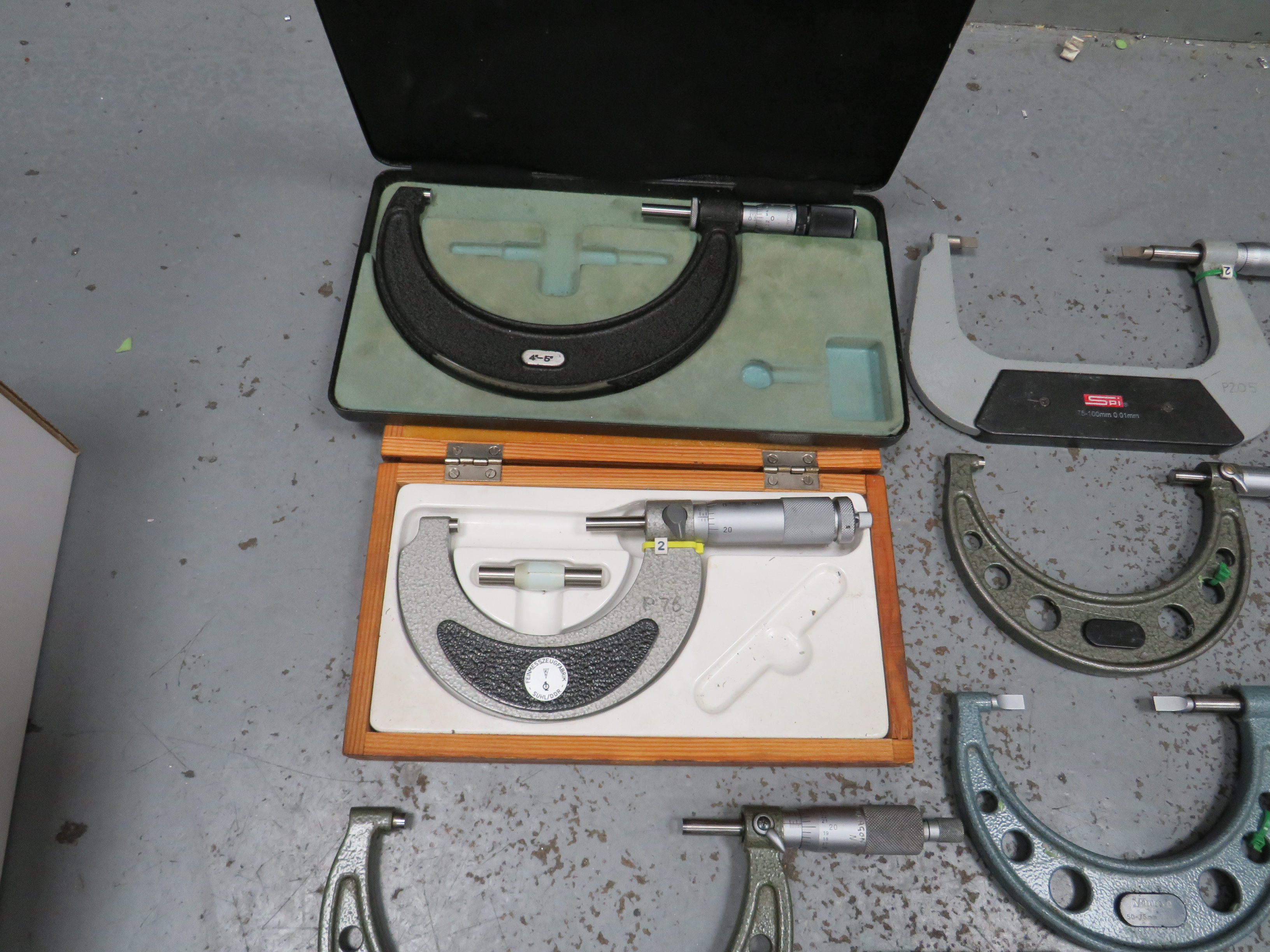 Qty of Metric Micrometers