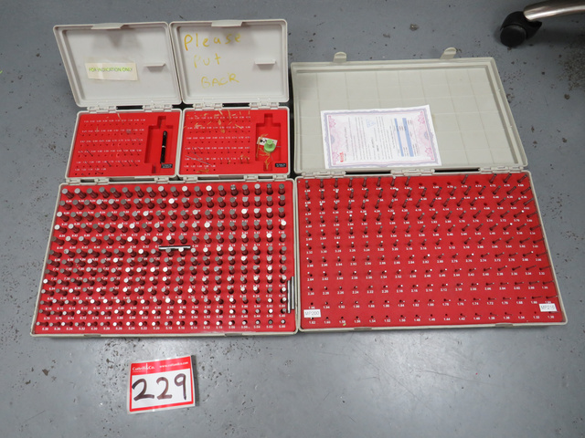 Qty SPI Pin Gauges - 0.2mm to 9.98mm