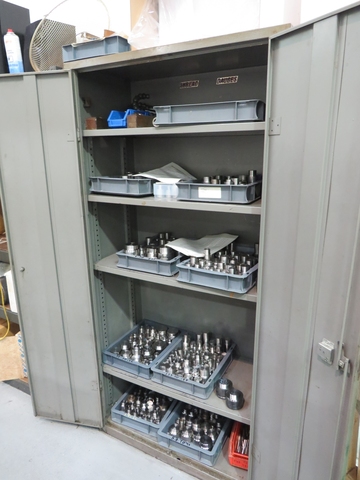 Inspection Cabinet with Custom Thread & Plug Gauges