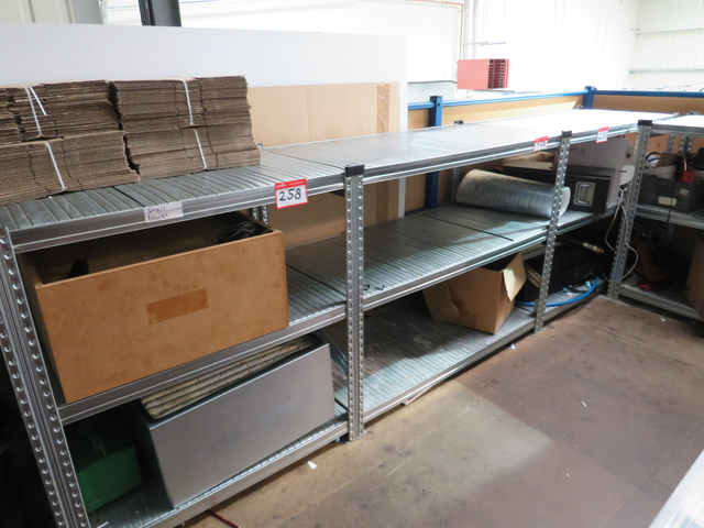 (7) Bays of Various Sized Racking