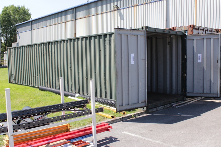 40'0" Seafreight Shipping Container, Lighting