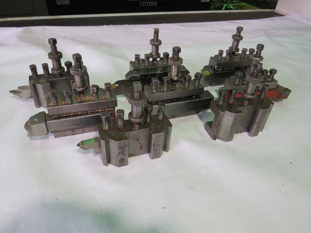 Qty of Quick Change Tooling