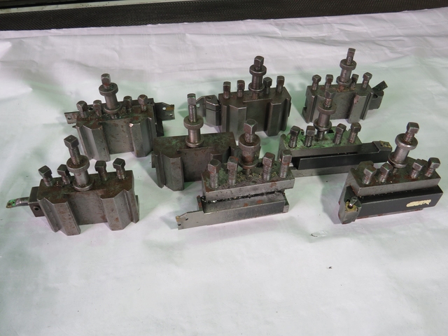 Qty of Quick Change Tooling