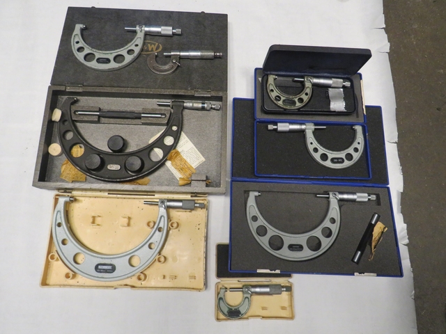 Qty of Outside Micrometers