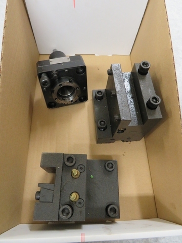 (1) Live Tool and (2) Tool Holders