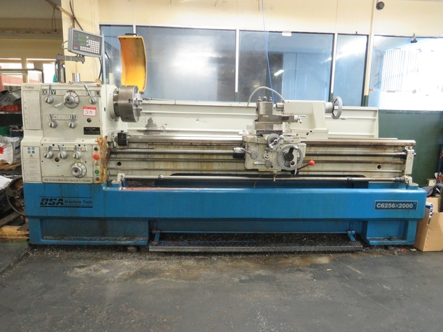 BSA-C6256 x 2000 Centre Lathe