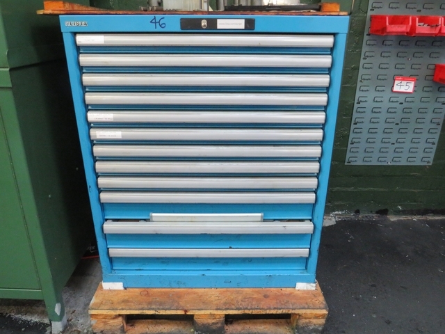Lista 12 Drawer Cabinet with Qty of Honing Tools