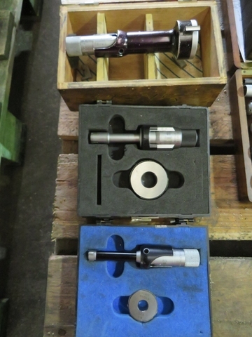 Qty of Bowers Metric Bore Gauges