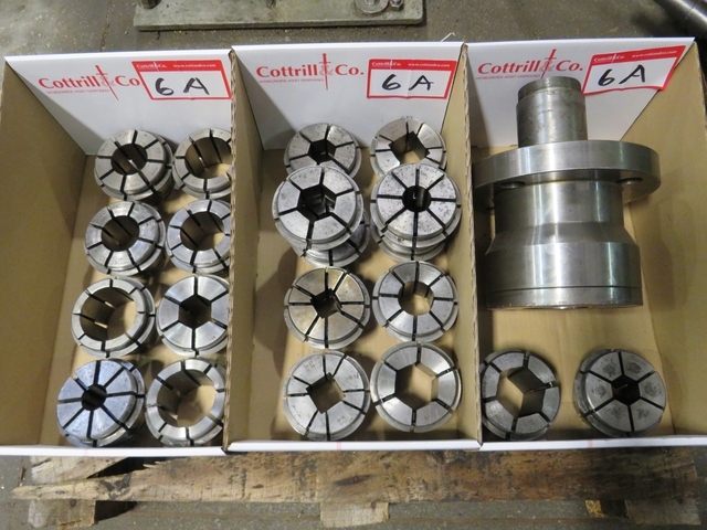 Collet Chuck and Collets Suitable for Nakamura Tome TMC 4