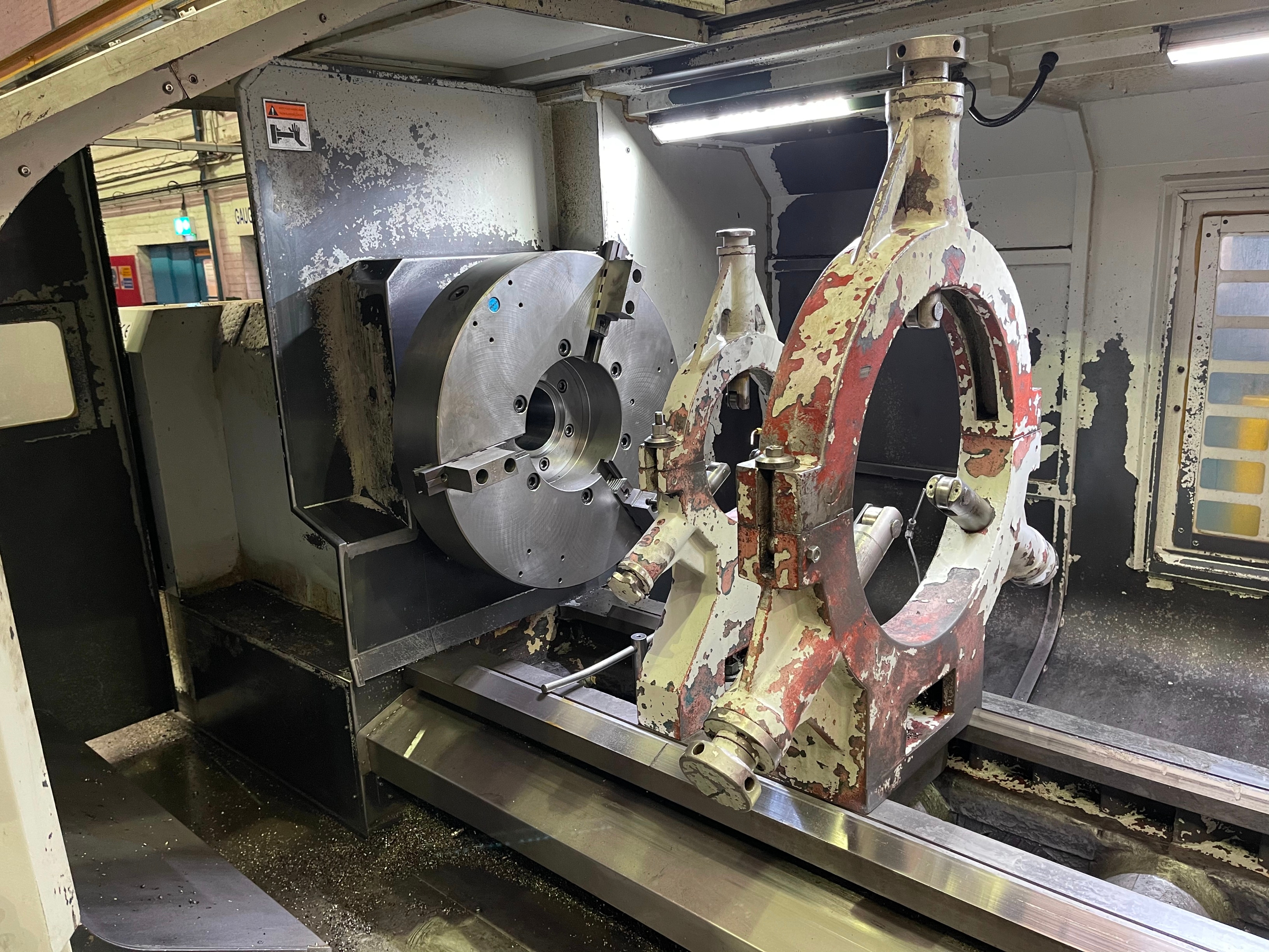 Sun Firm Machinery (SFM) CST 42160 Heavy Duty Long Bed CNC Lathe (2011)