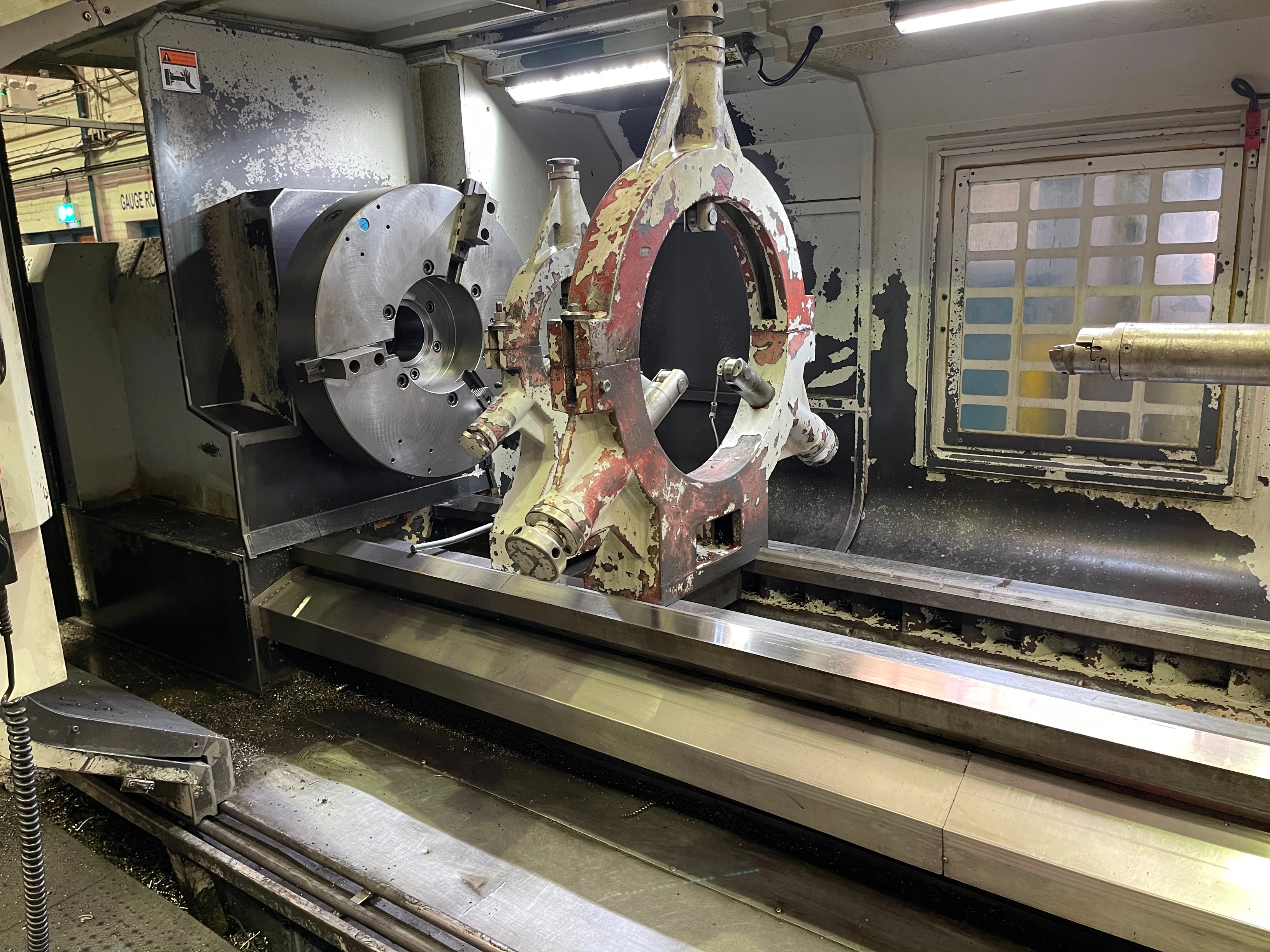 Sun Firm Machinery (SFM) CST 42160 Heavy Duty Long Bed CNC Lathe (2011)