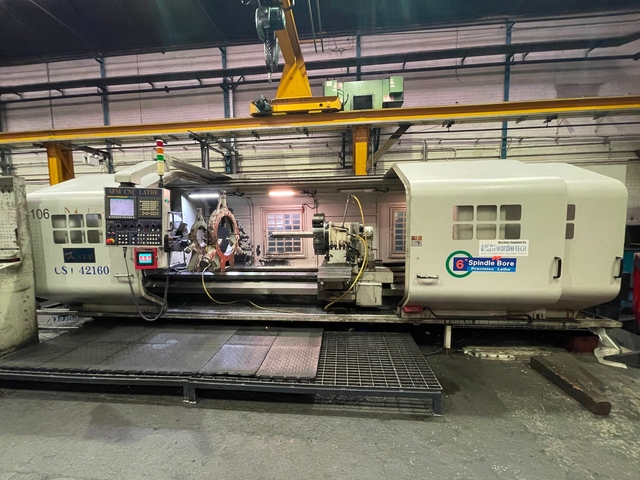 Sun Firm Machinery (SFM) CST 42160 Heavy Duty Long Bed CNC Lathe (2011)