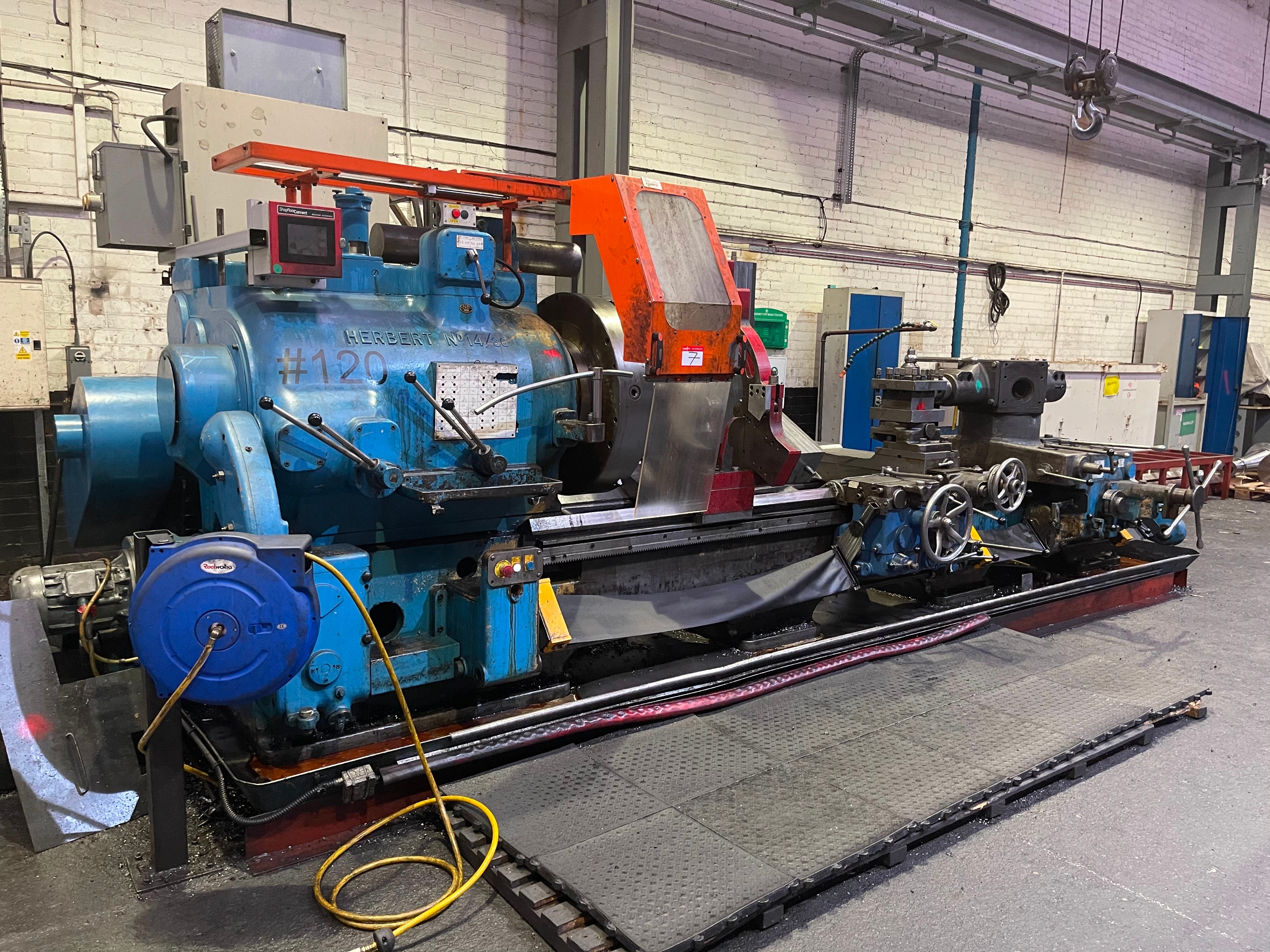 Herbert 14/36 Long Bed Turret Lathe