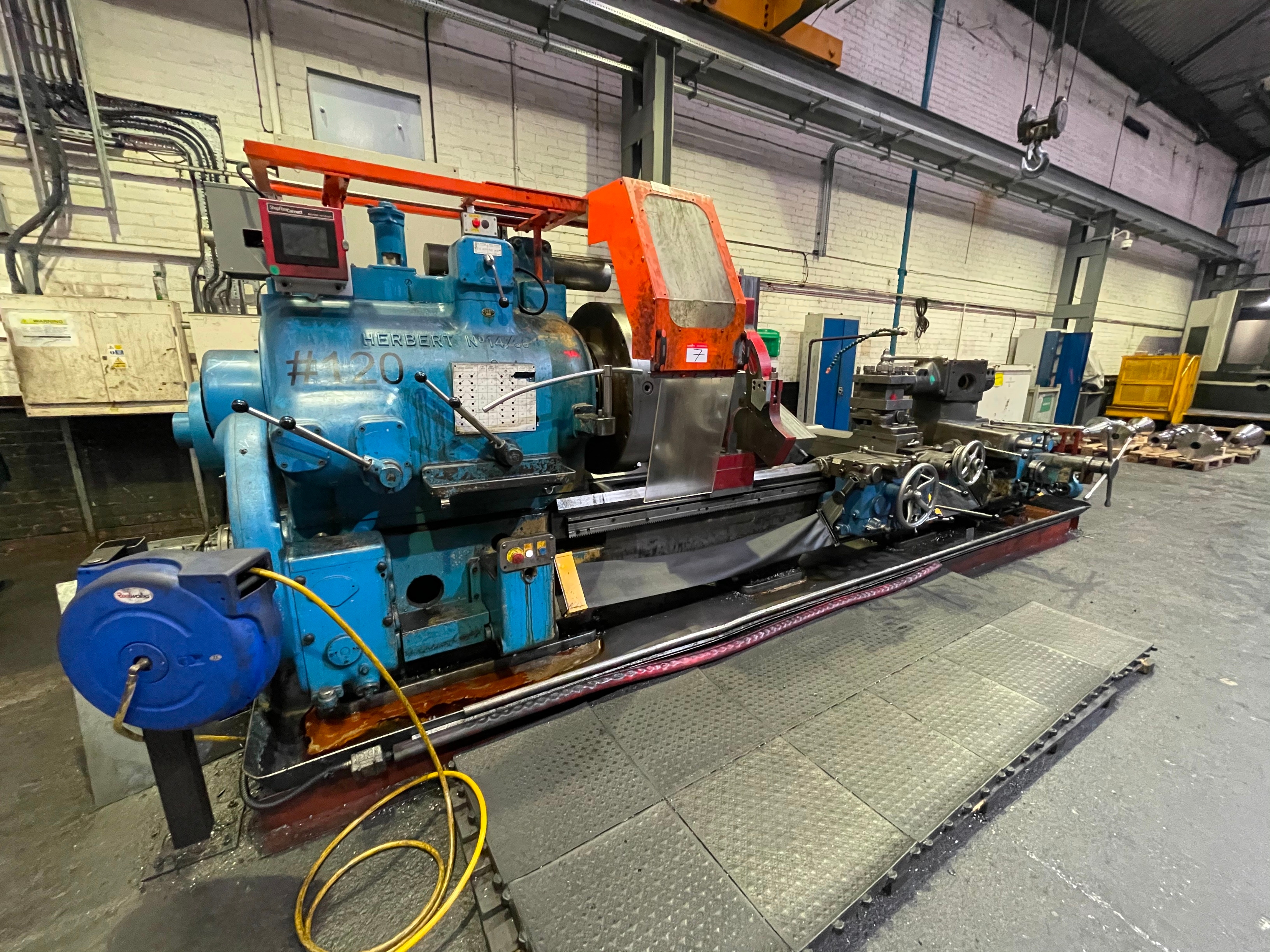 Herbert 14/36 Long Bed Turret Lathe