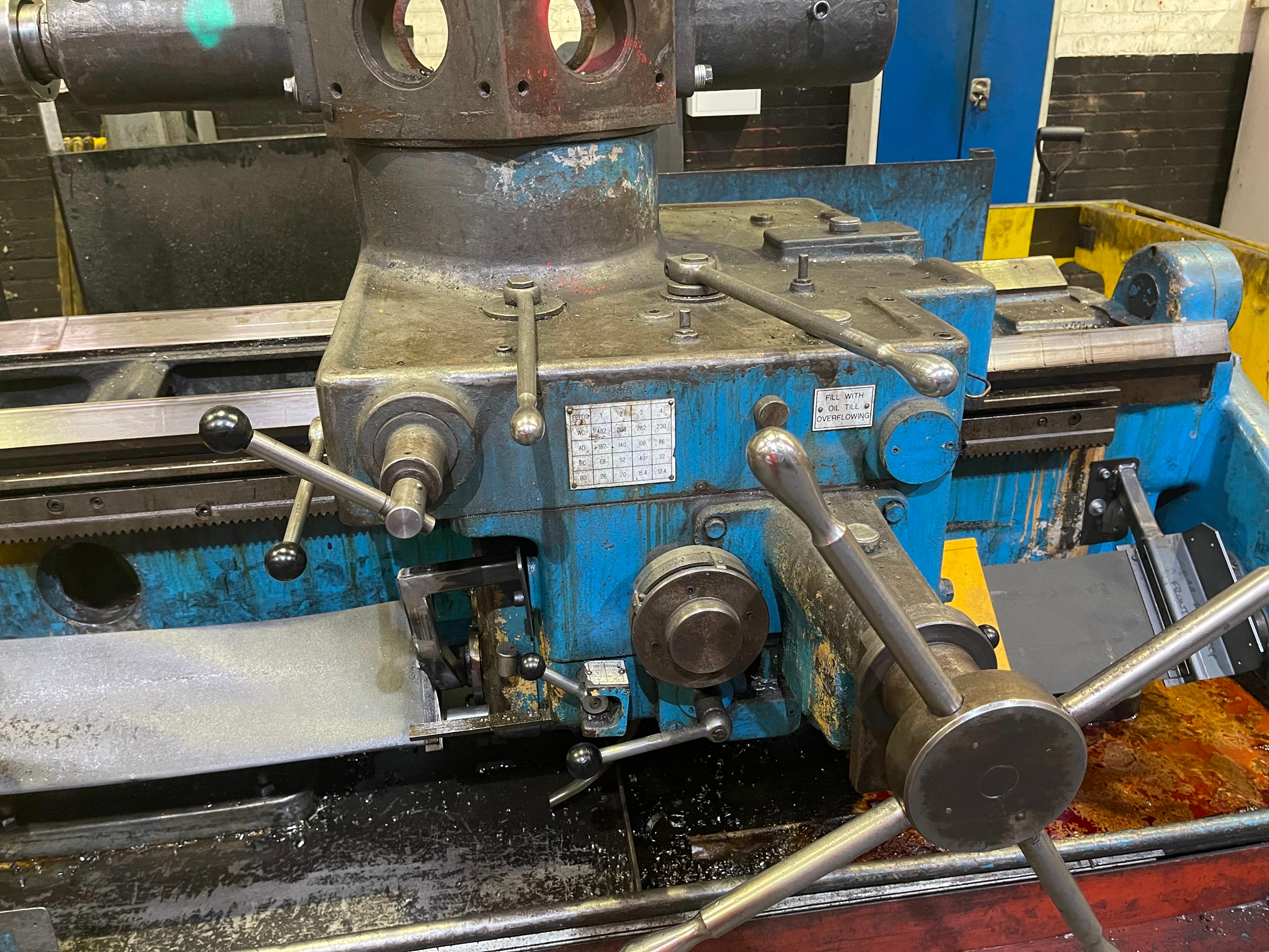 Herbert 14/36 Long Bed Turret Lathe