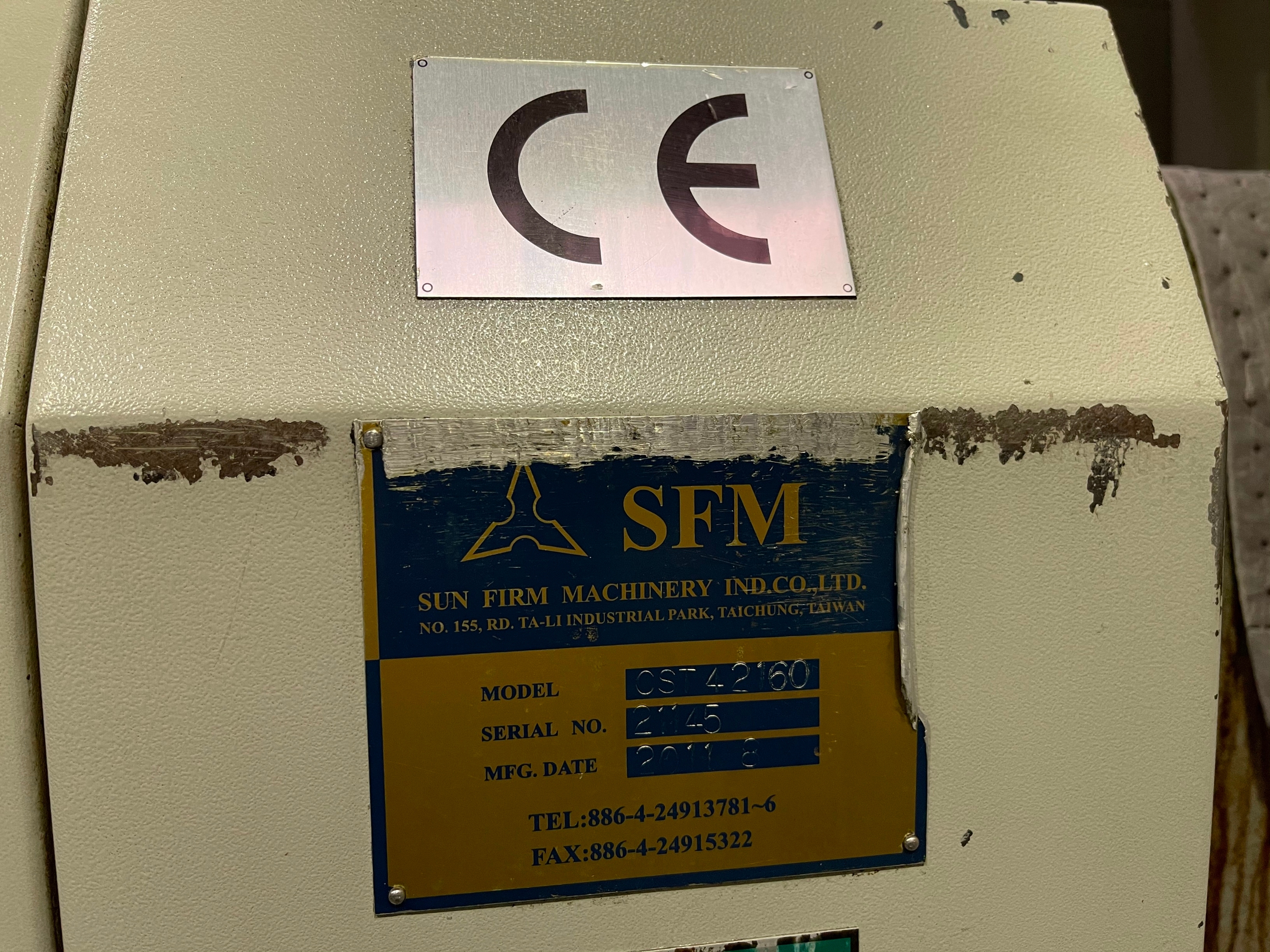 Sun Firm Machinery (SFM) CST 42160 Heavy Duty Long Bed CNC Lathe (2011)