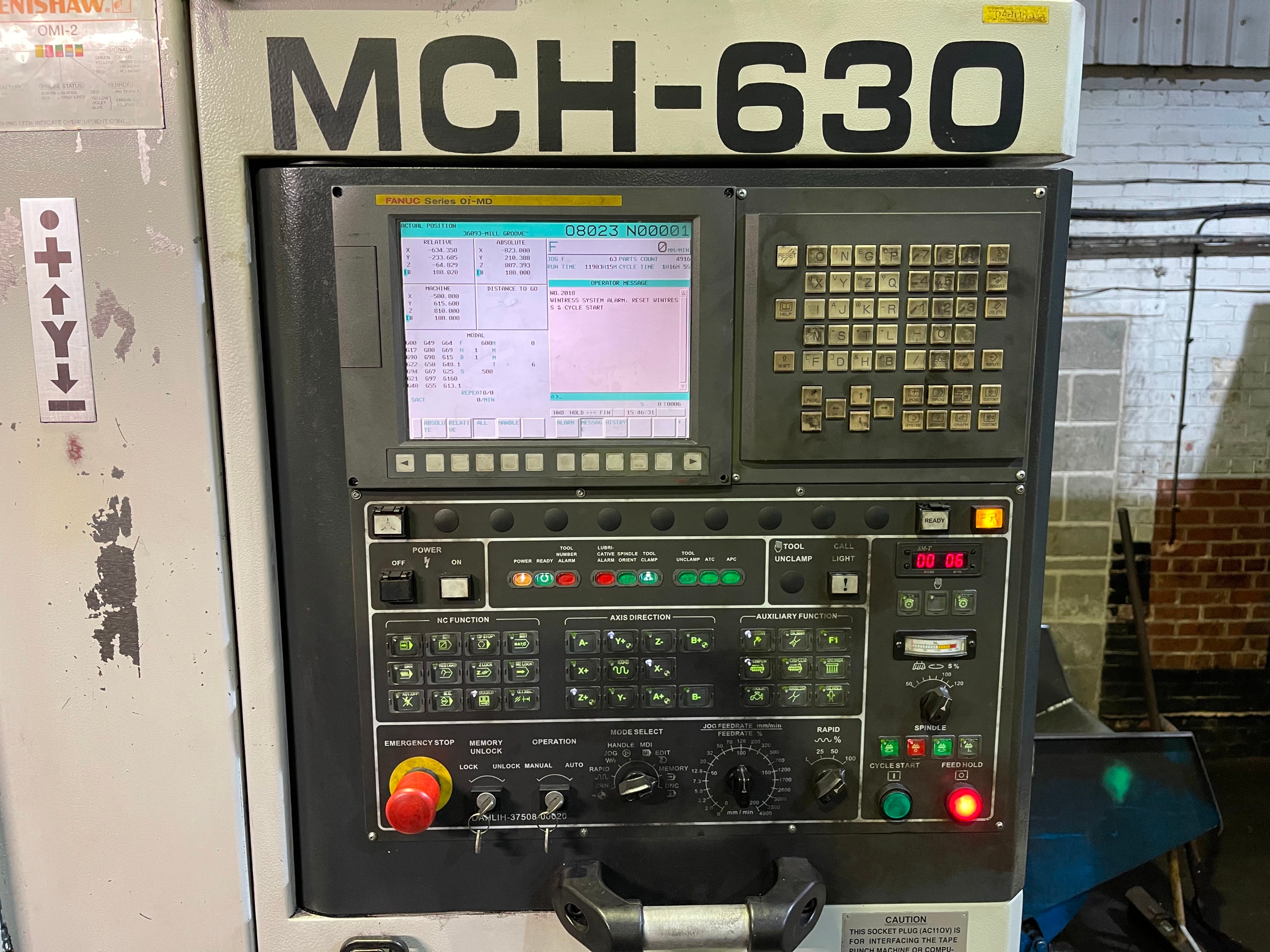 Dahlih DL-MCH630 Horizontal Twin Pallet Machining Centre (2011)