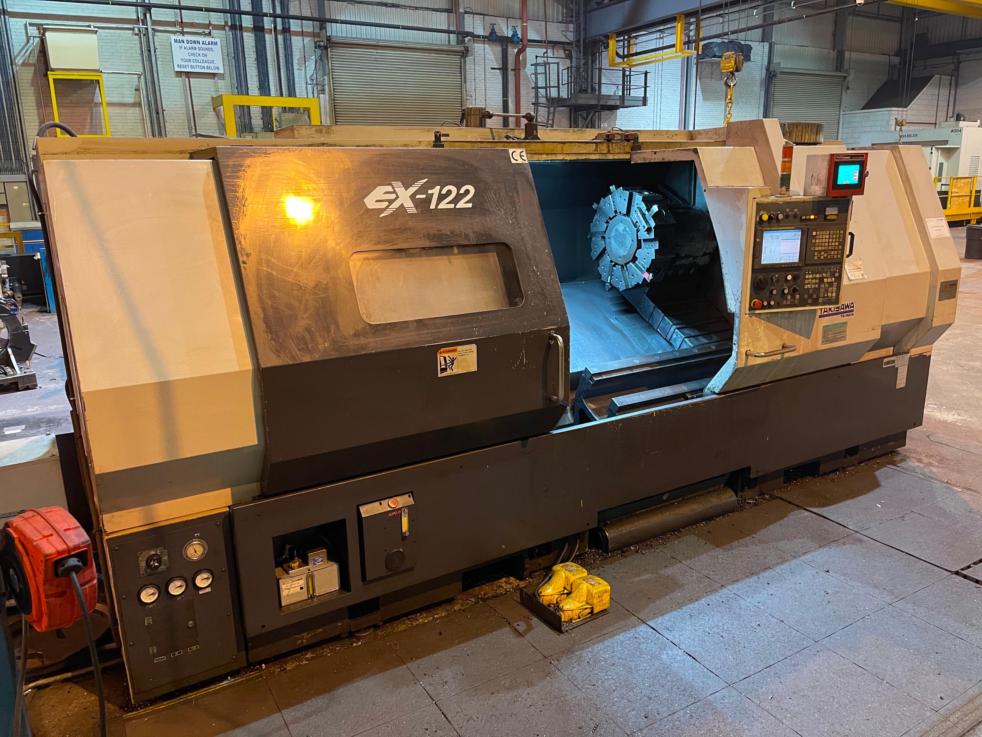 Taiwan Takisawa EX122 CNC Slant Bed Lathe (2008)