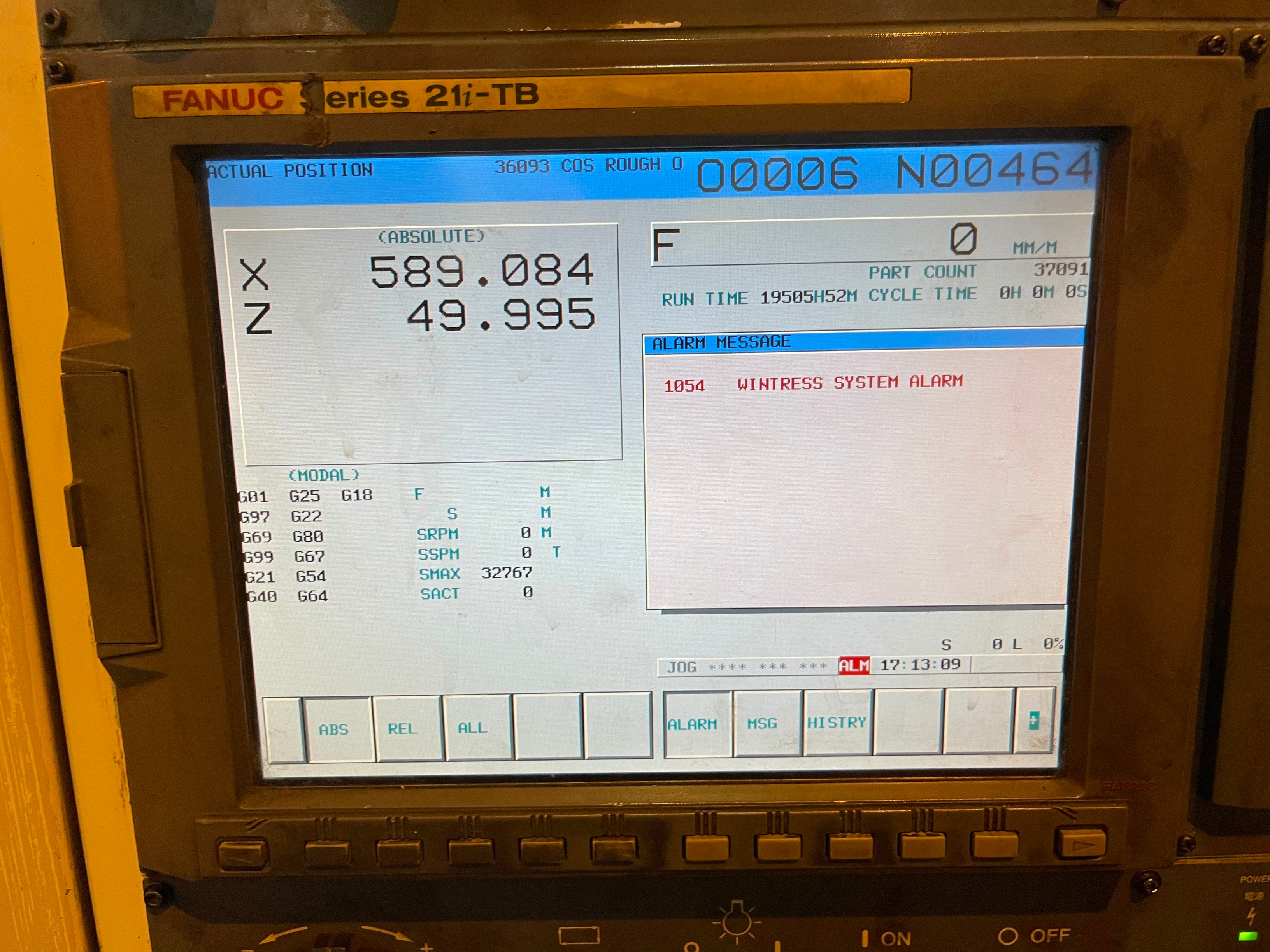 Taiwan Takisawa EX122 CNC Slant Bed Lathe (2008)