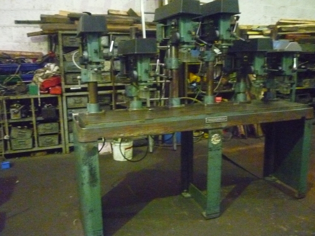 Meddings 6-Spindle Bench Drills