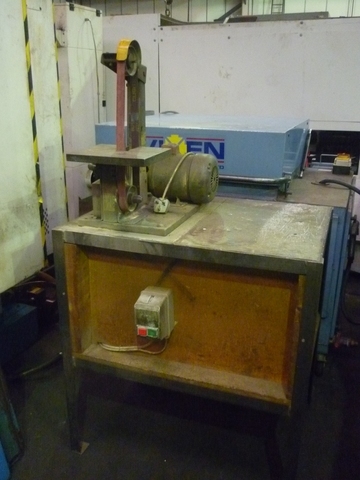 Vanco Linisher on Bench