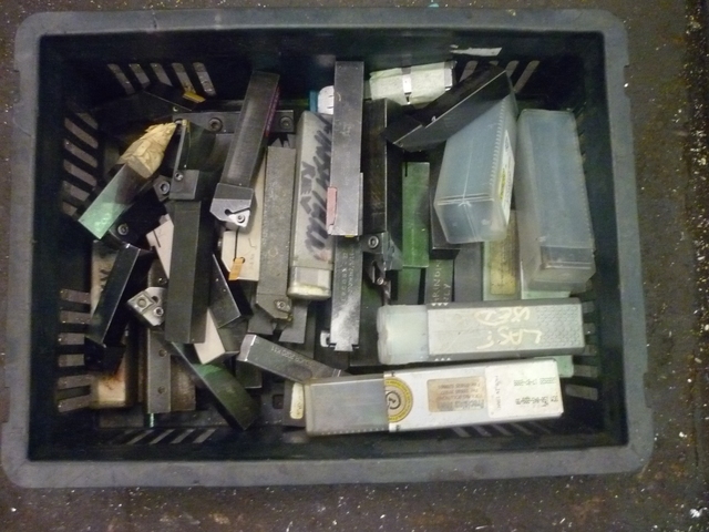 (1) x Box of Lathe Tools