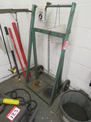 Oxygen Bottle Trolley