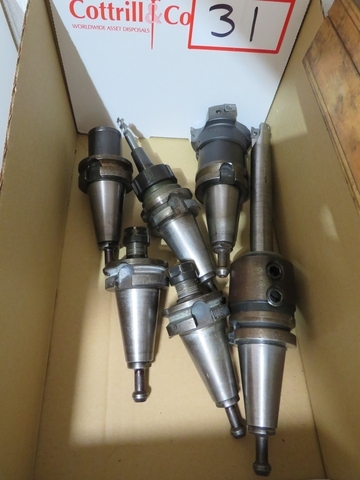 Box of BT40 Tooling