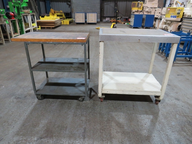 (2) x Mobile Trolleys
