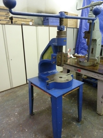 Norton 6DB Fly Press Bench Mounted